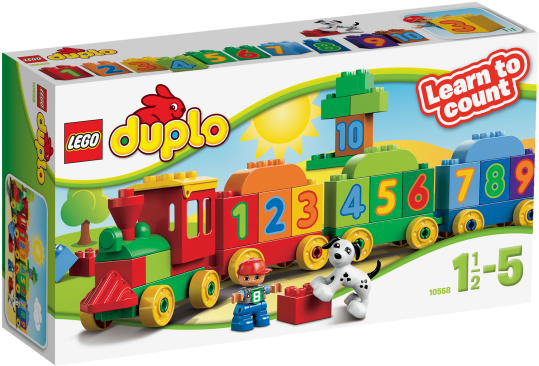 Lego Duplo 10558 Number Train - Lego Duplo My First Number Train (800x880)