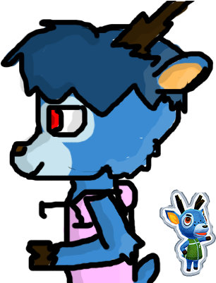 Acnl By Zinnla - Cartoon (344x400)