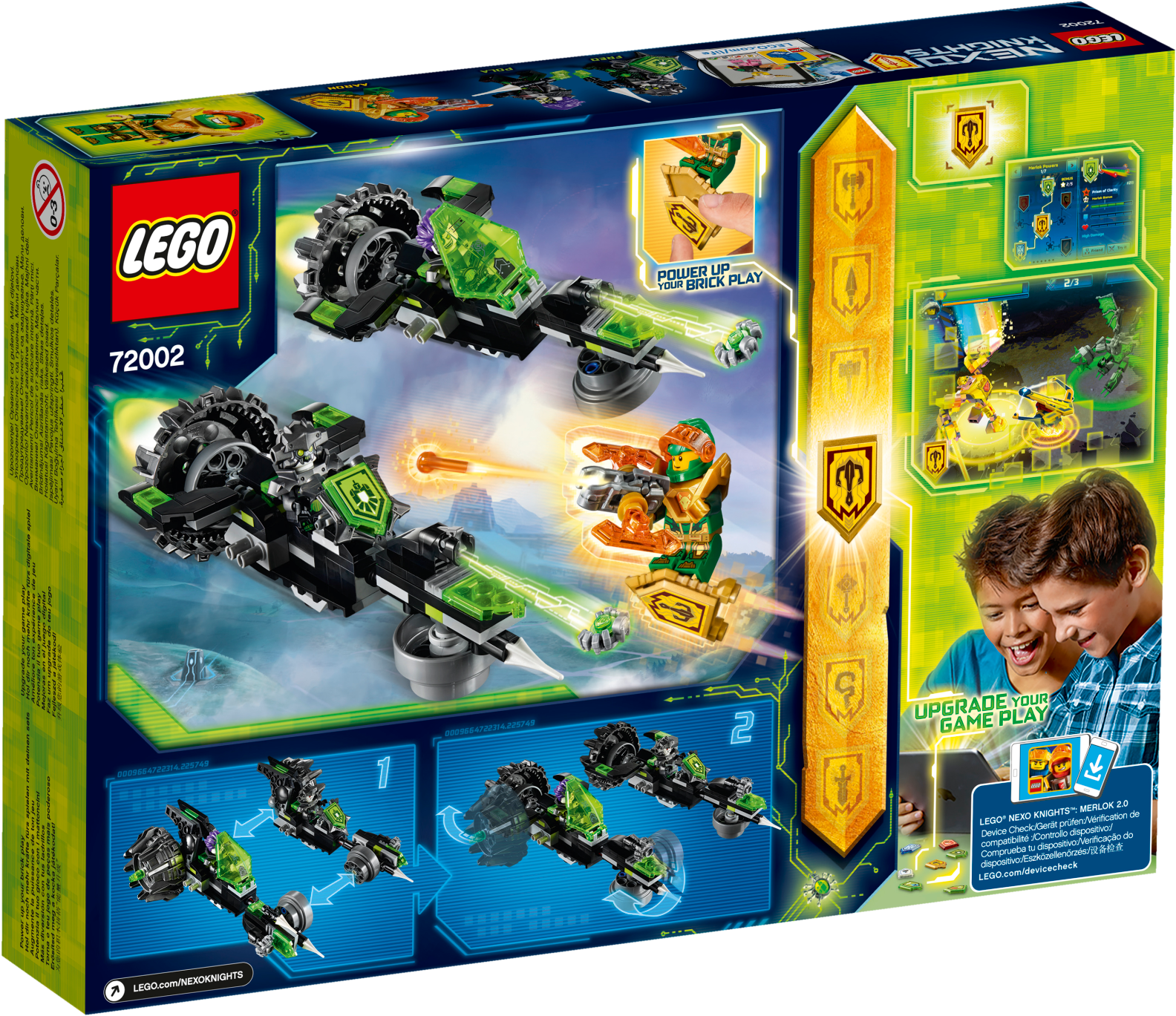 Lego 72002 Nexo Knights Twinfector - Lego 72002 (2400x1800)
