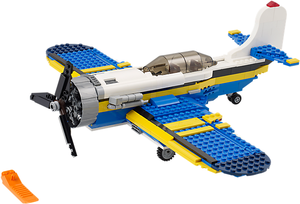 Build A 3 In 1 Aviation Adventure And Blast Into The - Lego Creator Aviation Adventures (600x450)