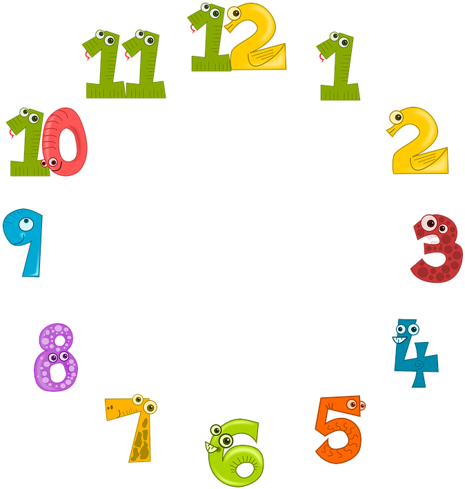 Lego Cliparts Numbers 12, Buy Clip Art - Clock (720x720)