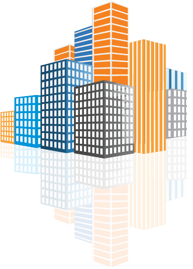 Cam & Reconciliation Commercial Building - Vector Graphics (398x543)