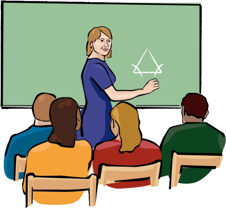 Establishment Of Ideal Classroom - Students In Classroom Clipart (969x875)