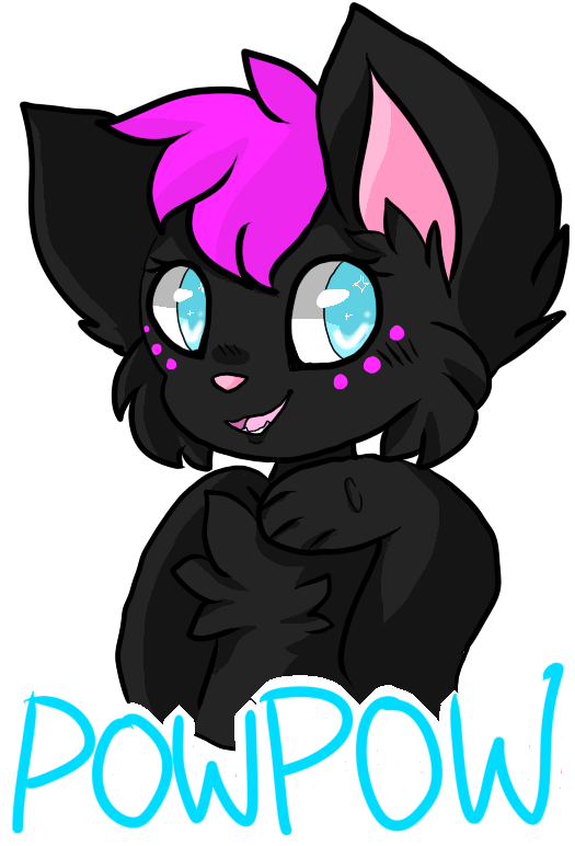 Pow Bam Bam Pshh By Kyubees - Cartoon (1000x1000)