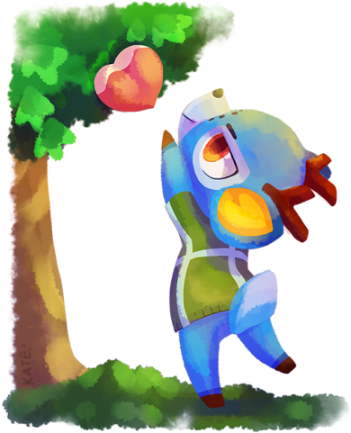 #fav #acnl #animal Crossing #bam #new Leaf #my Art - Bam Animal Crossing (651x655)