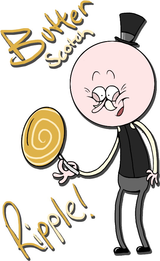 Ah, Butterscotch Ripple By Beeblez - Butterscotch Ripple Regular Show (668x999)