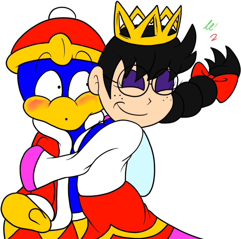 Kt Ripple Huggles Kbts Dedede By Waver92 - Cartoon (859x817)