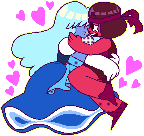 [fanart] Gay Gems By Sluggy-slimes - Fan Art (516x494)