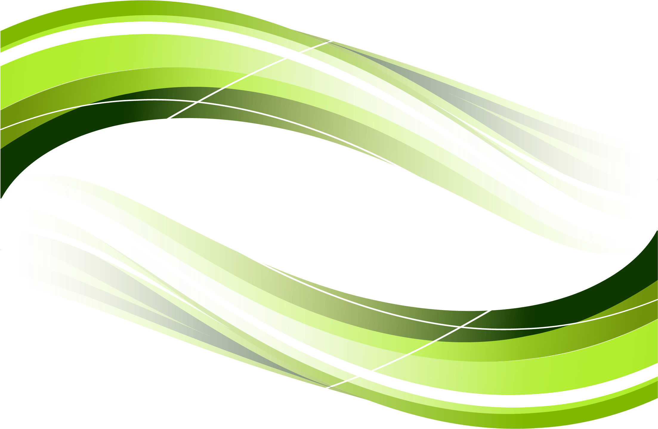 Abstract Green Ripple Title Bar - Abstract Bar Png (2993x1438)
