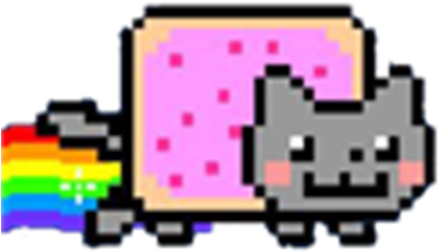 Nyan Cat Transparent Download - Nyan Cat Character (420x420)