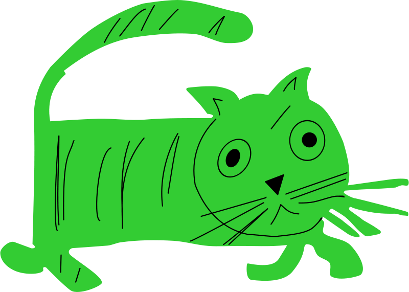 Free Yebansky Cat - Coloring Book (800x571)