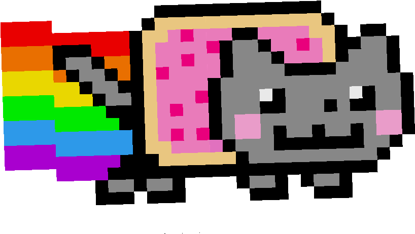 In Nyan Cat Girl Skin Nova Skin Minecraft - Taco Nyan Cat Gif (823x475)