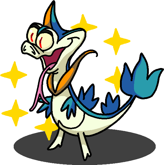 Shiny Servine Juju By Shawarmachine - Servine (650x650)
