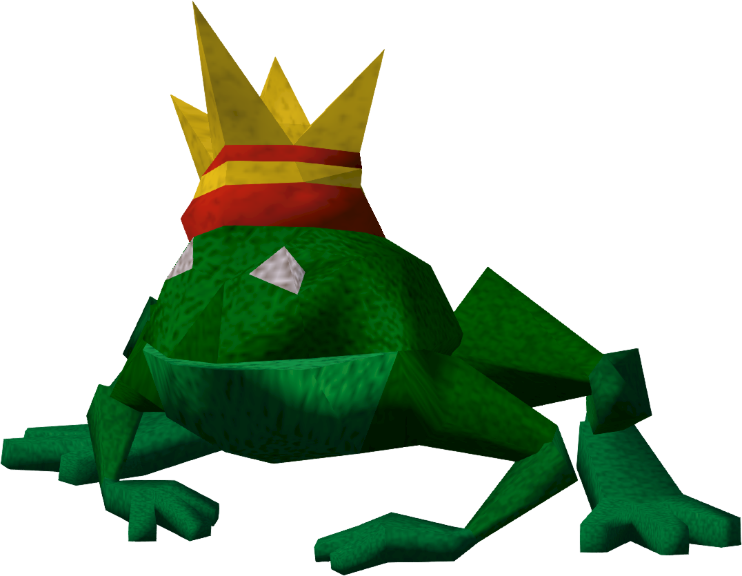 Frog Royal - Runescape Frog (1076x835)