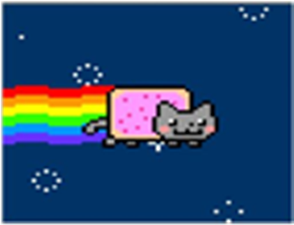 Woah Cat Nyan Crash Bandicoot Remix Coub Gifs With - Nyan Cat (420x420)