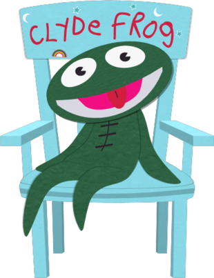 Clyde Frog - South Park Clyde Frog (310x403)