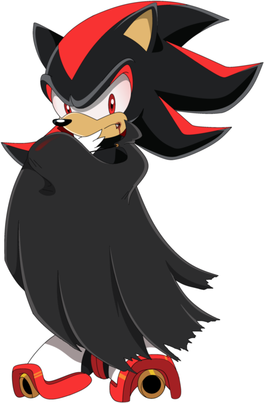 Shadow The Vampire Hedgehog By Theleonamedgeo - Shadow The Hedgehog Vampire (600x887)