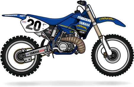 Dirt Bikes - Yamaha Yz 250 2007 (500x500)