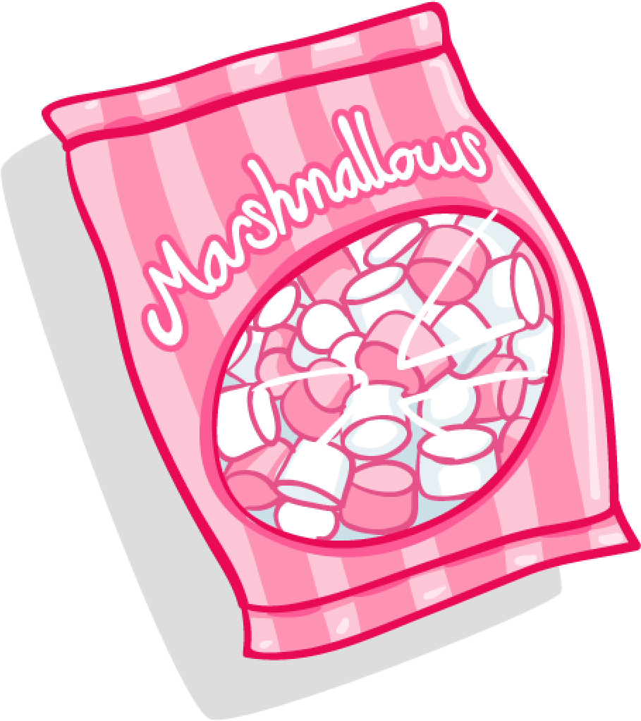 Marshmallows Packet Of Marshmallows - Marshmallows Packet Of Marshmallows (1024x1024)