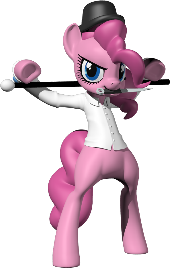 A Clockwork Pinkie In 3d By Clawed-nyasu - Cartoon (800x1000)