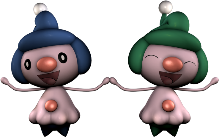 3d Model By Bogeymankurt - Mime Jr 3d (900x506)