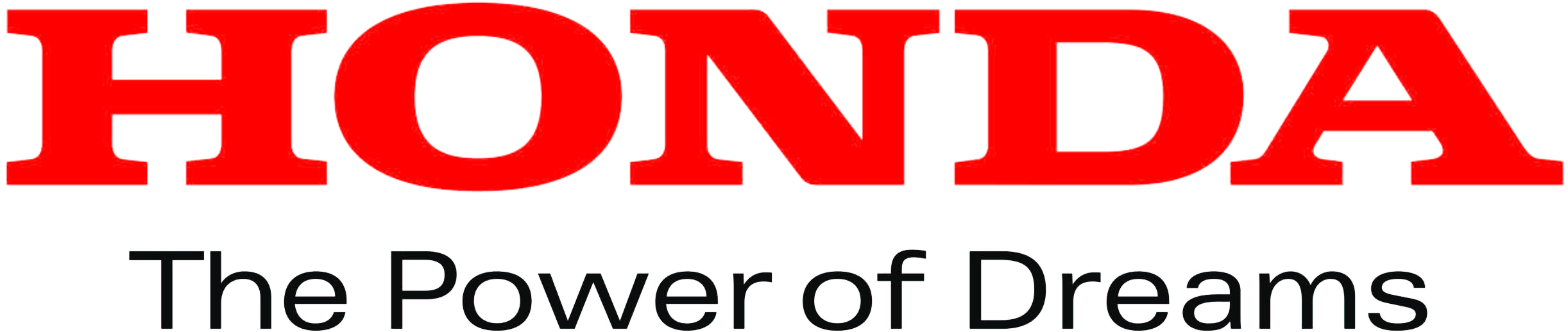 Honda Logo Free Live Stats Fernan Cars - Honda The Power Of Dreams (2444x518)