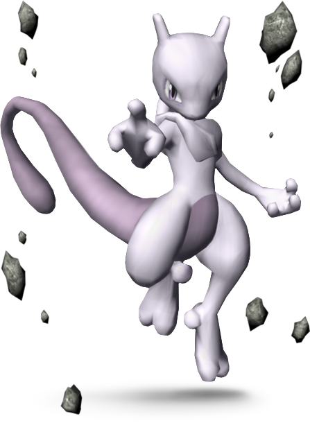 Well, I Was Coming From A Friend's Place, And I Happened - Mewtwo Super Smash Bros Brawl (447x610)