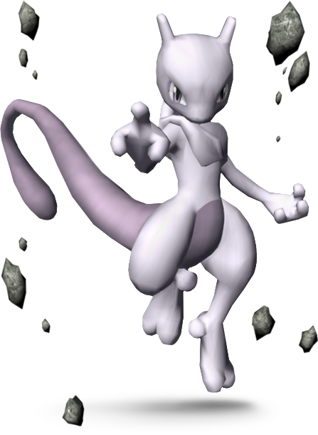 Well, I Was Coming From A Friend's Place, And I Happened - Mewtwo Super Smash Bros Brawl (447x610)