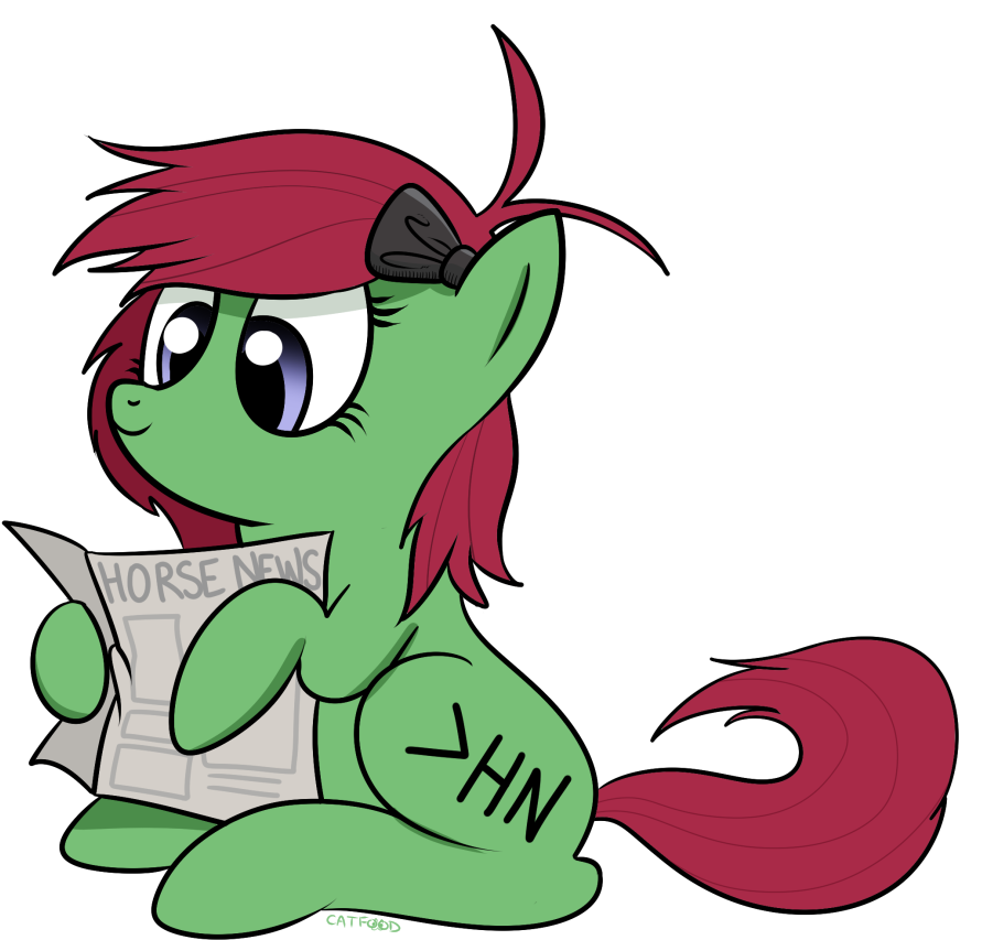 Catfood-mcfly, Horse News, /mlp/, Newspaper, Oc, Oc - Cartoon (900x869)