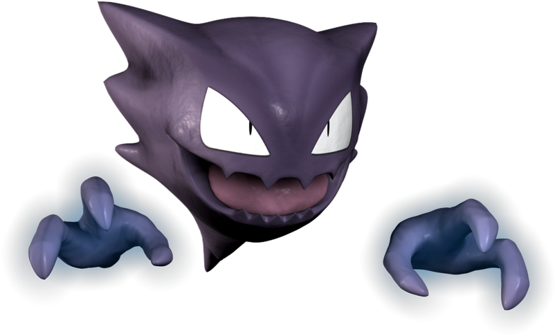 093 Haunter By Bogeymankurt - Pokemon 3d Haunter (900x506)