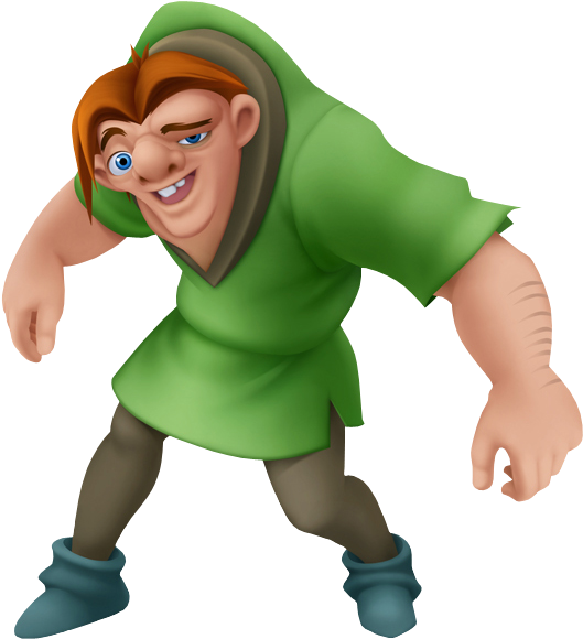 Kingdom Hearts 3d [dream Drop Distance] Origin - Hunchback Of Notre Dame Png (596x647)