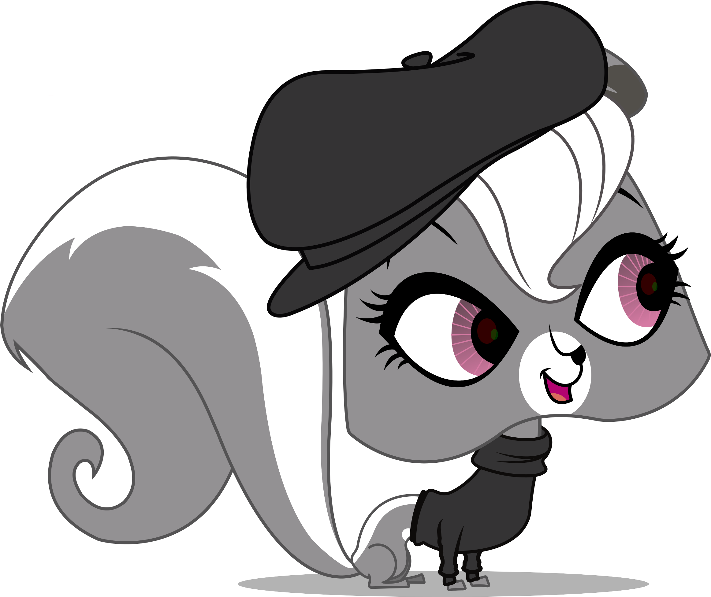 Hipster Pepper Clark Vector By Brickstarrunner - Littlest Pet Shop Pepper (2404x2000)