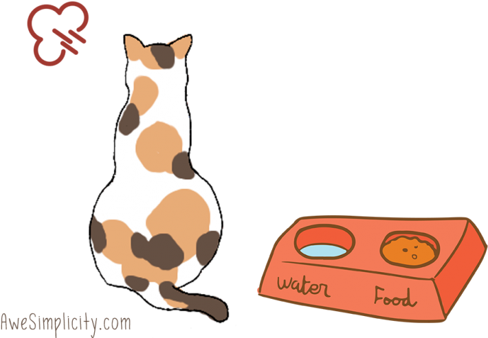 Finicky Eater Syndrome Is A Cat Disease That Makes - Cat Grabs Treat (768x533)