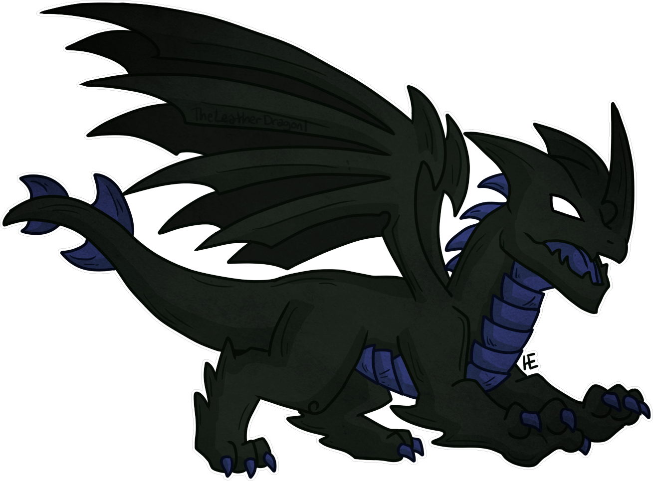 Blackout By Theleatherdragoni Skylanders Dragons - Skylanders Blackout Fanart (1309x965)