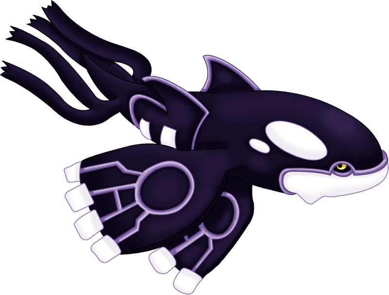 Shiny Kyogre Orca Pokédex - Shiny Kyogre (800x607)