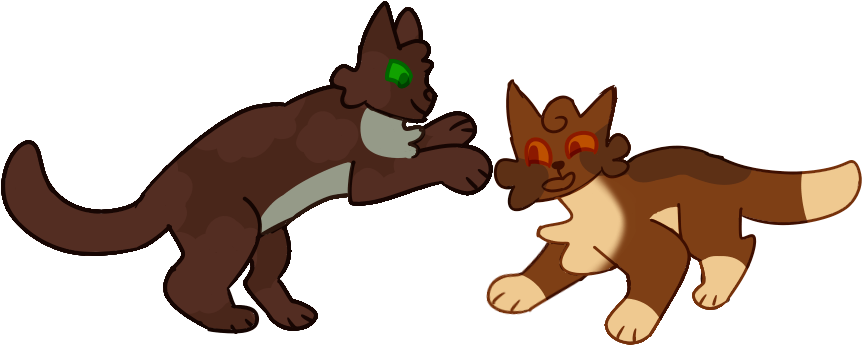 Army Of Babies Larchkit Hollykit Thunderclan Kit Cake - Nugget (1000x514)