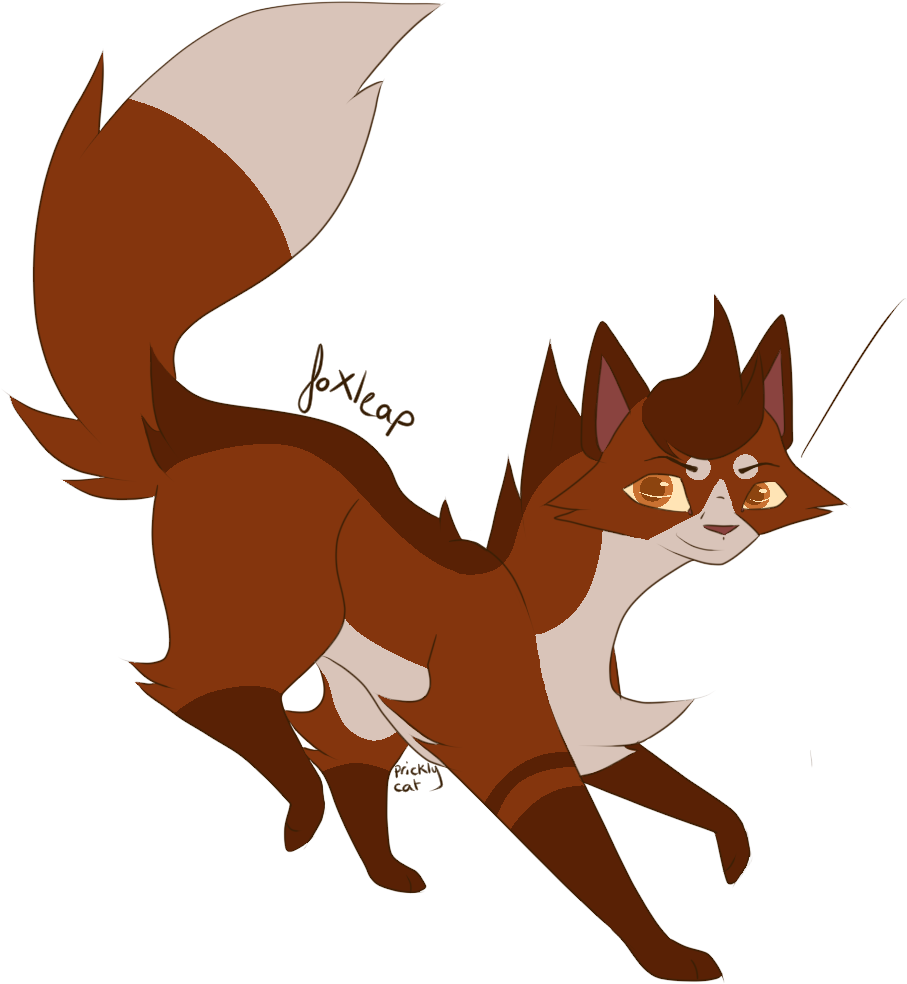 Foxleap Foxpaw Foxkit Fox Cat Cats Kitten Kittens Kitty - Foxleap (1000x1000)