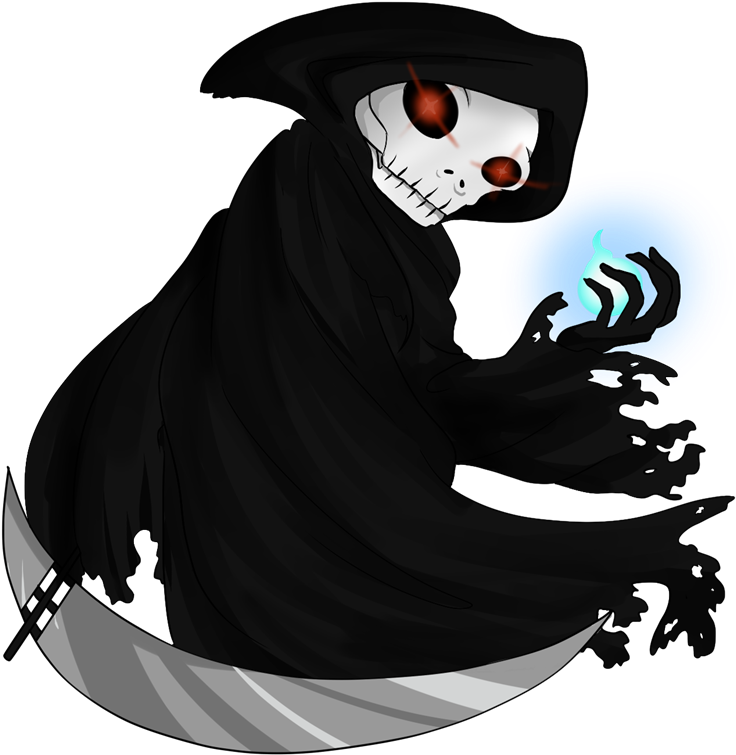 Grim Cliparts - Free To Use Grim Reaper (800x800)