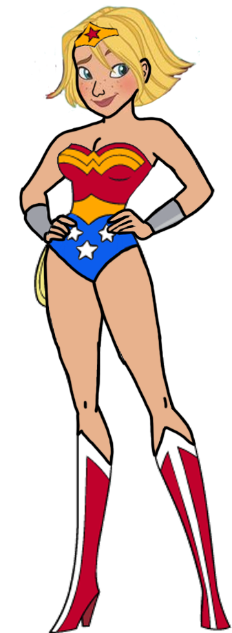 Naomi Turner As Wonder Woman By Darthranner83 - Chun Li Wonder Woman (466x992)
