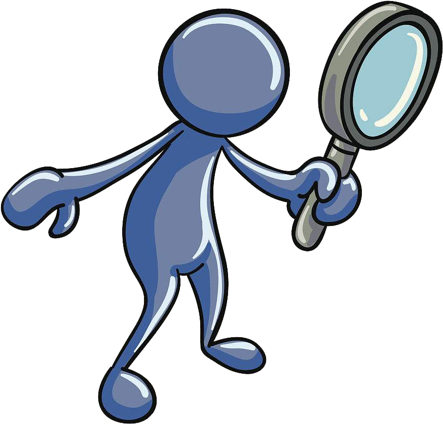Magnifying Glass Euclidean Vector - Man With Magnifying Glass Vector (1200x1200)