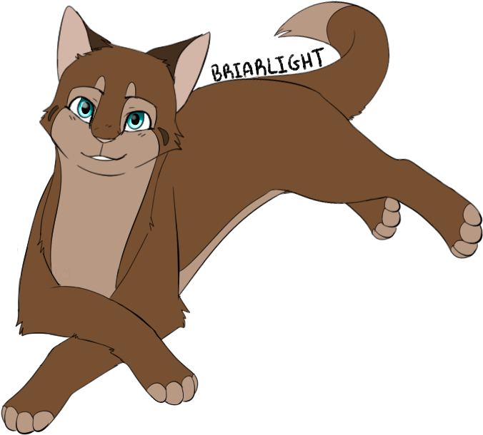 Briarlight Briar Thunderclan Starclan Warrior Cats - Thunderclan (745x674)