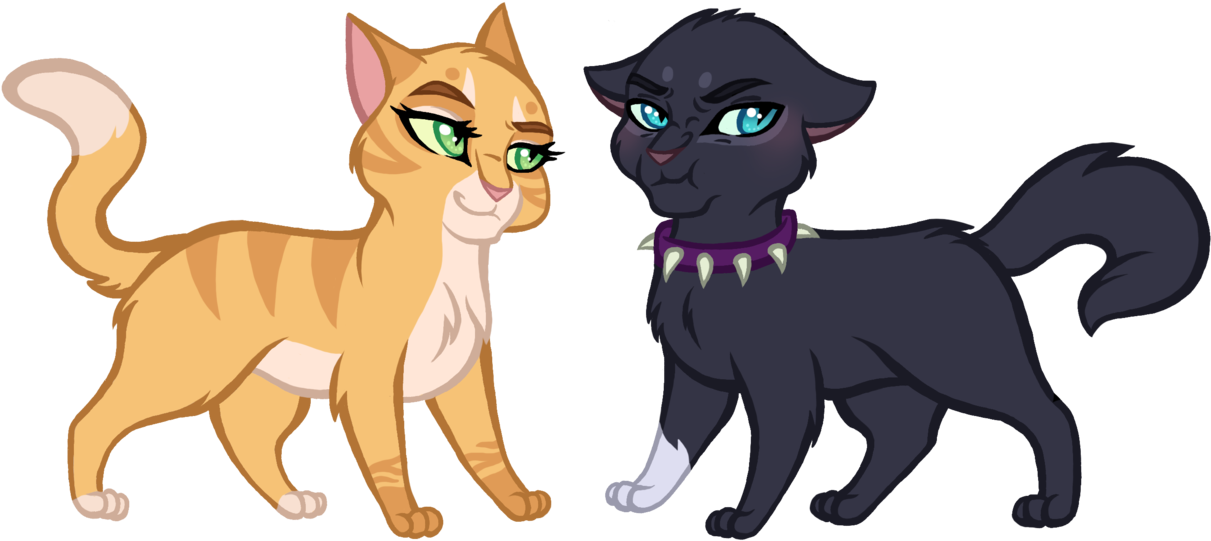 Warriors Cats At Gets For Personal Use - Warrior Cats Scourge X Sandstorm (1280x692)