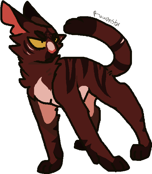 Rowanstar Rowanclaw Warriors Wc Wckin Warrior Cats - Golden State Warriors (701x723)