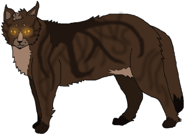 Brambleclaw Of Thunderclan By Epicheart14 - Black Cat (400x300)