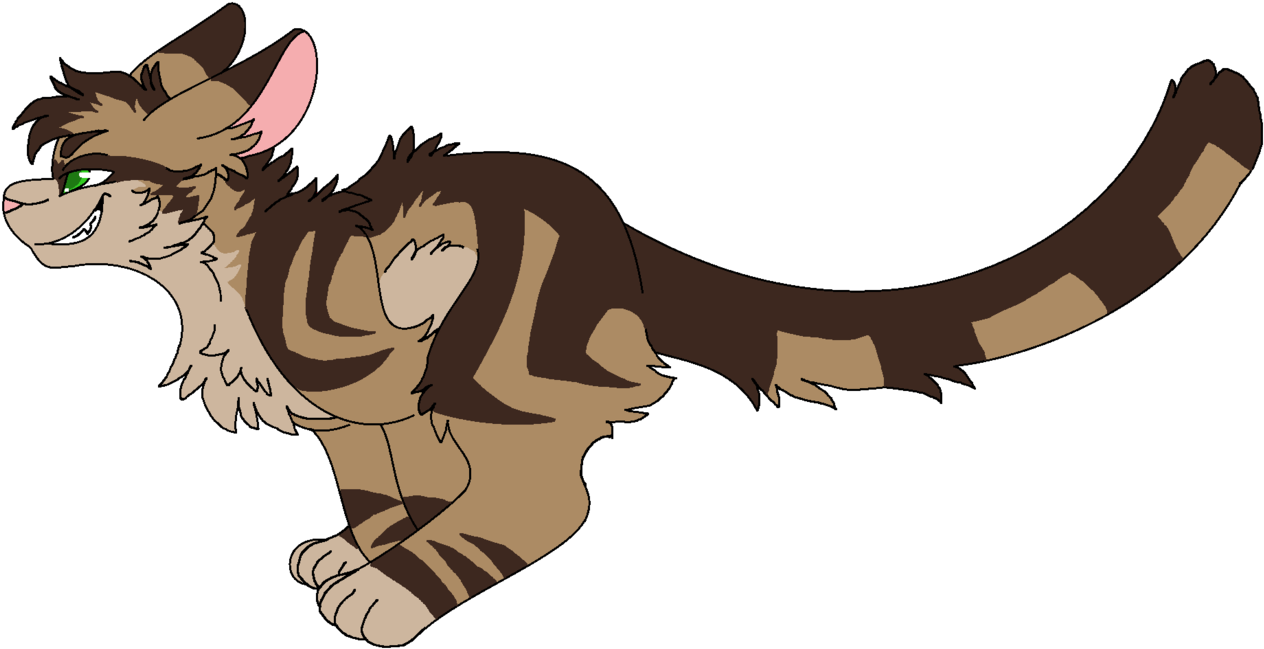 Warrior Cats Runningwind Thunderclan Fightcatdesigns - Thunderclan (1280x731)