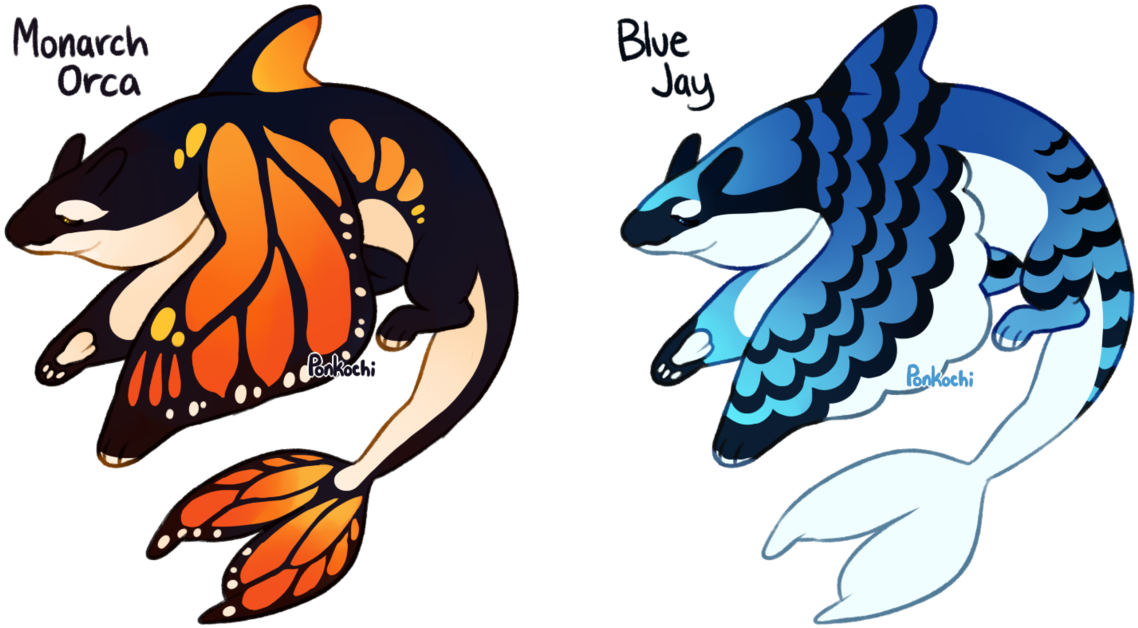 Ocean Dragons 2 By Ponkochi - Cartoon (1185x674)