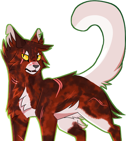 Warriors Warrior Cats Mapleshade Thunderclan My Art - Art (540x500)