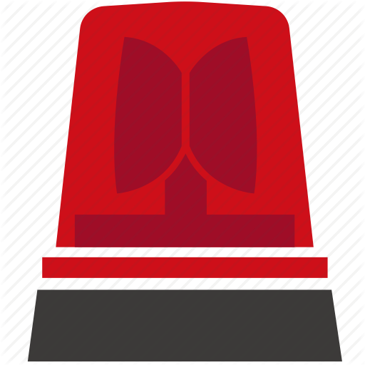 Siren Icon Image - Warning Light Icon (512x512)