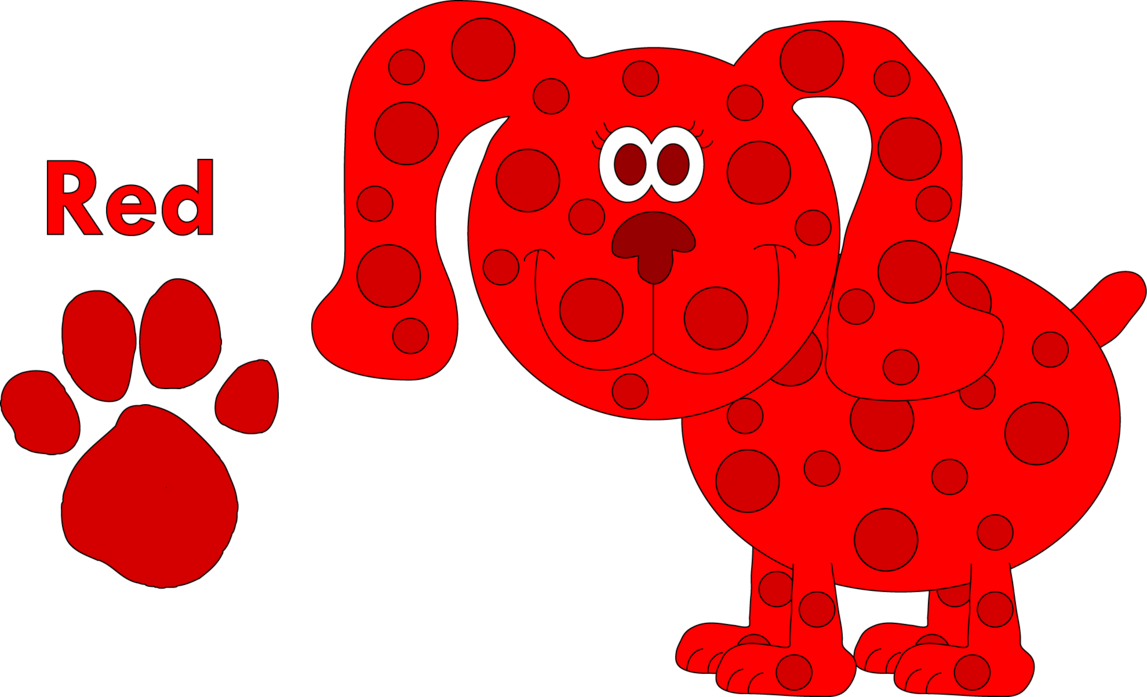 Red My Blue's Clues Dog Oc By Blueelephant7 On Blue's - Blue S Clues Dog (1147x697)