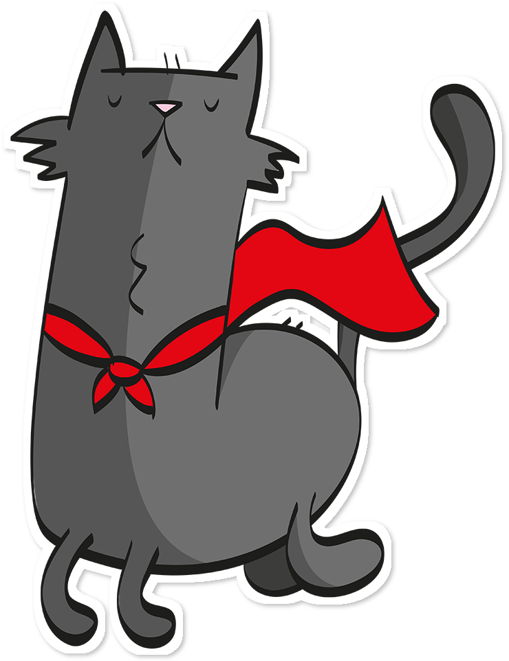 Discover Ideas About Super Cat - Cartoon (962x962)